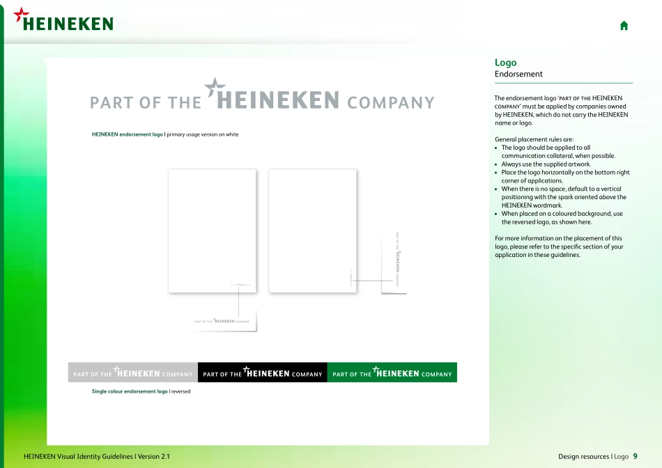 荷兰喜力啤酒Heineken 品牌VI 视觉识别系统2011版PDF_第9页