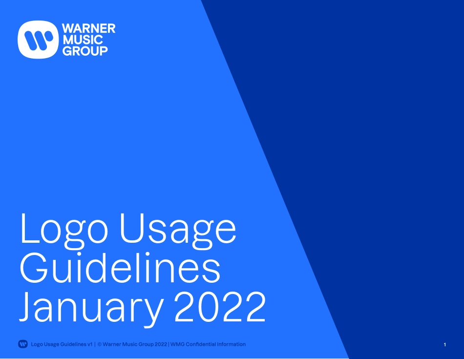 华纳音乐集团WarnerMusicGroup-LogoUsage-v1-2022_第1页