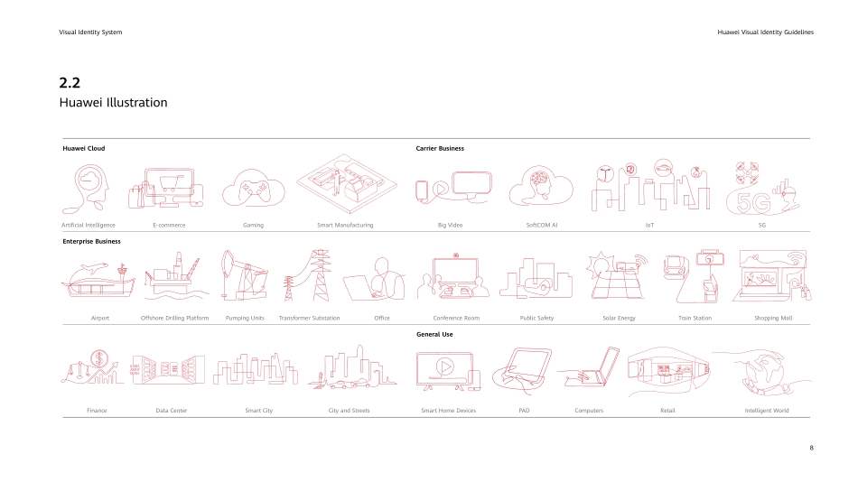 华为Huawei视觉识别手册2.0（134p）_第8页
