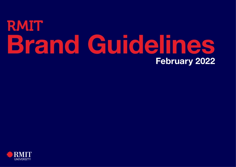 皇家墨尔本理工大学RMIT University-2022 _第1页