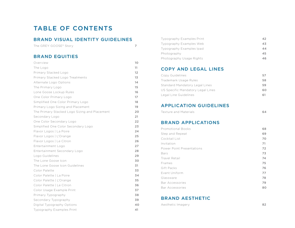 灰雁Grey Goose-vi手册2011_第4页