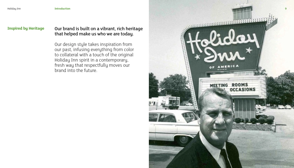 假日酒店 Holiday inn 品牌VI手册(2017年版)_第9页