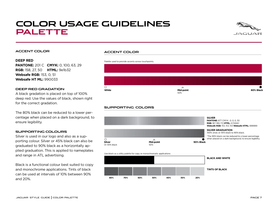 捷豹风格指南 2012_第7页