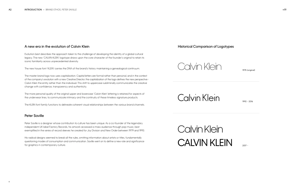 卡尔文·克莱恩CalvinKlein品牌手册2017_第6页
