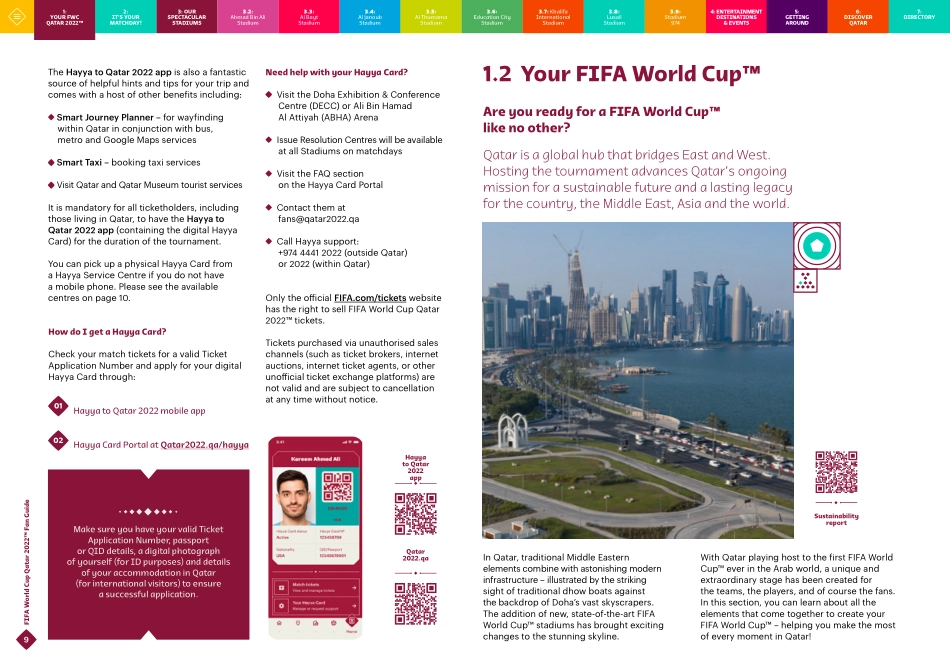 卡塔尔世界杯-国际足联球迷指南2022_第9页