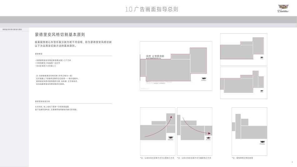 凯迪拉克品牌平面应用规范_第5页