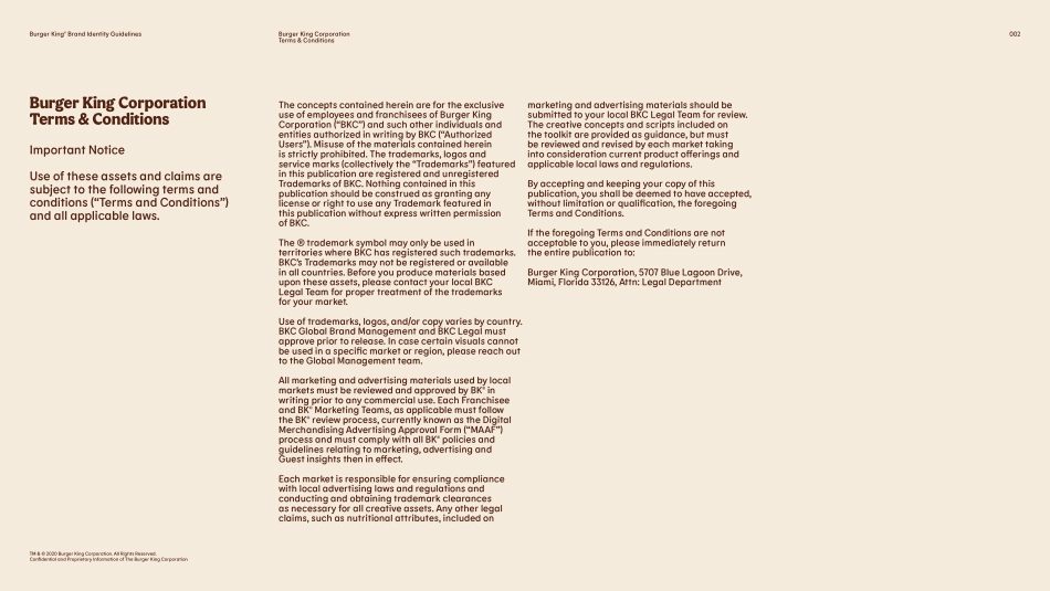 连锁快餐店汉堡王VI手册2020_第2页