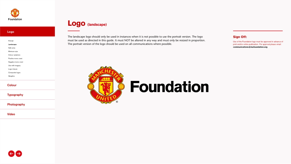 曼联基金会VI手册2018_第7页