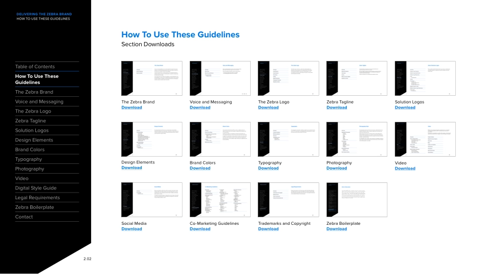 美国斑马技术zebra 品牌VI手册（2022年版）_第4页
