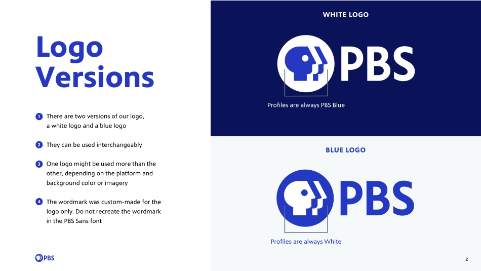 美国公共广播电视台PBS VI手册规范 2019_第4页