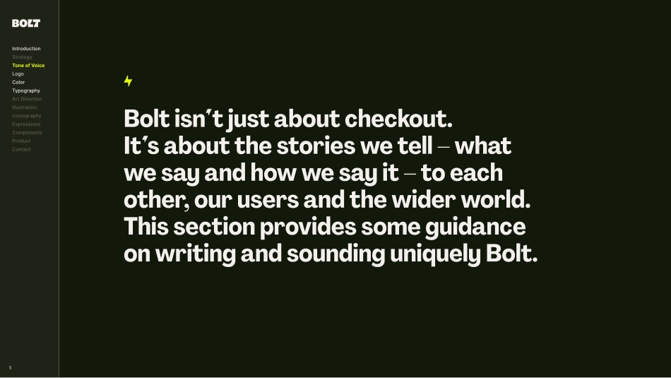 美国金融科技企业Bolt品牌VI手册2023_第5页