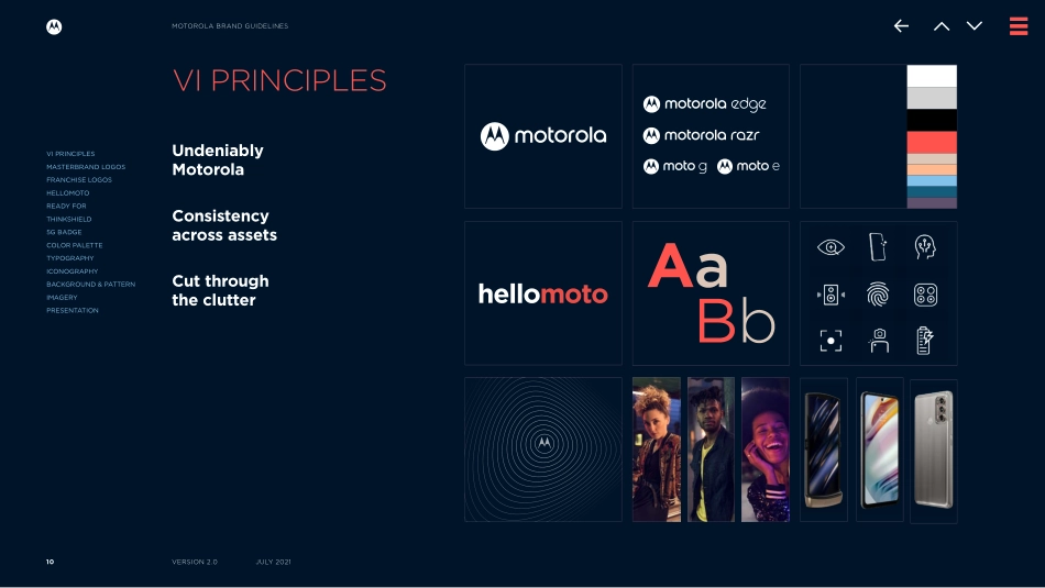 摩托罗拉Motorola-品牌VI手册2021_第10页