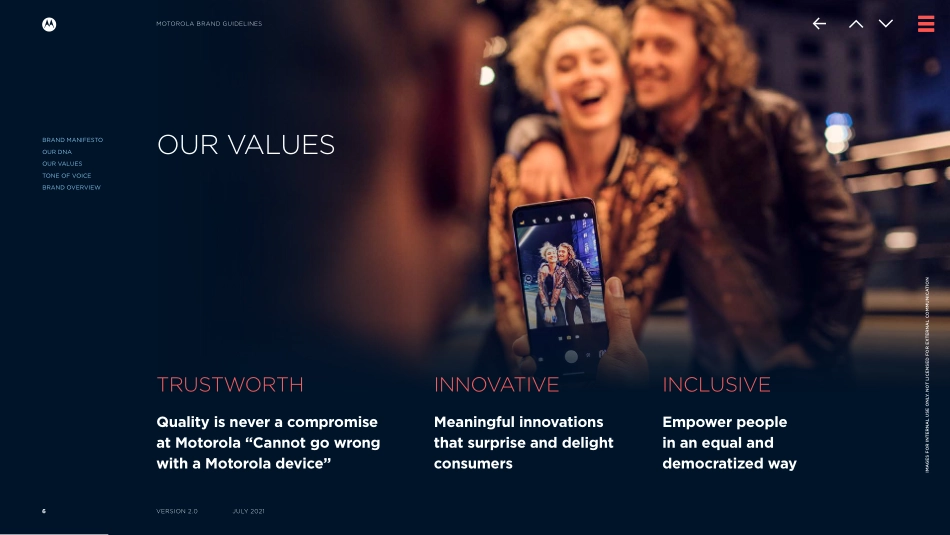 摩托罗拉Motorola-品牌VI手册2021_第6页