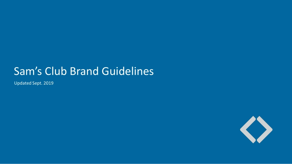 山姆Sam’s Club-2019_第1页