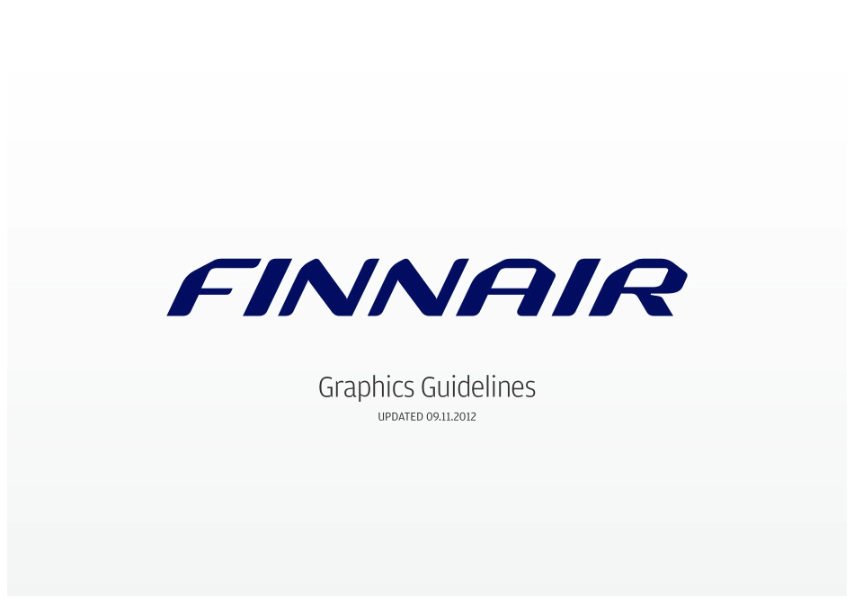 挪威航空Finnair_Graphics_Guidelines_EN_第1页