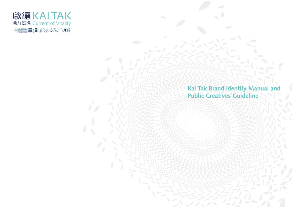 启德品牌识别VI手册和公共创意指南_第1页