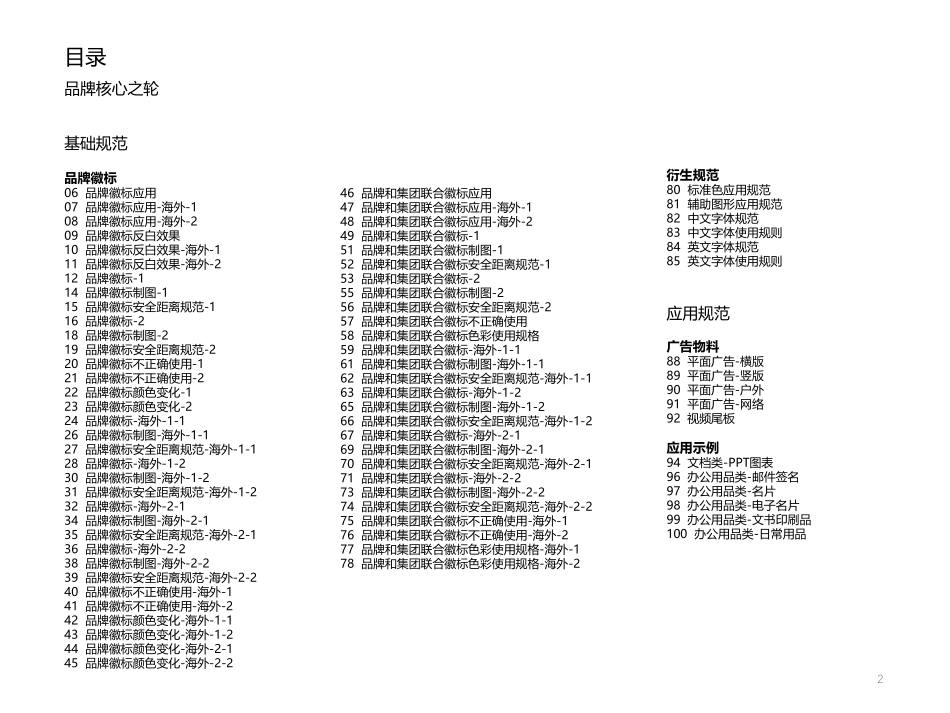 上汽大通品牌视觉识别系统指南(试行版)_第2页