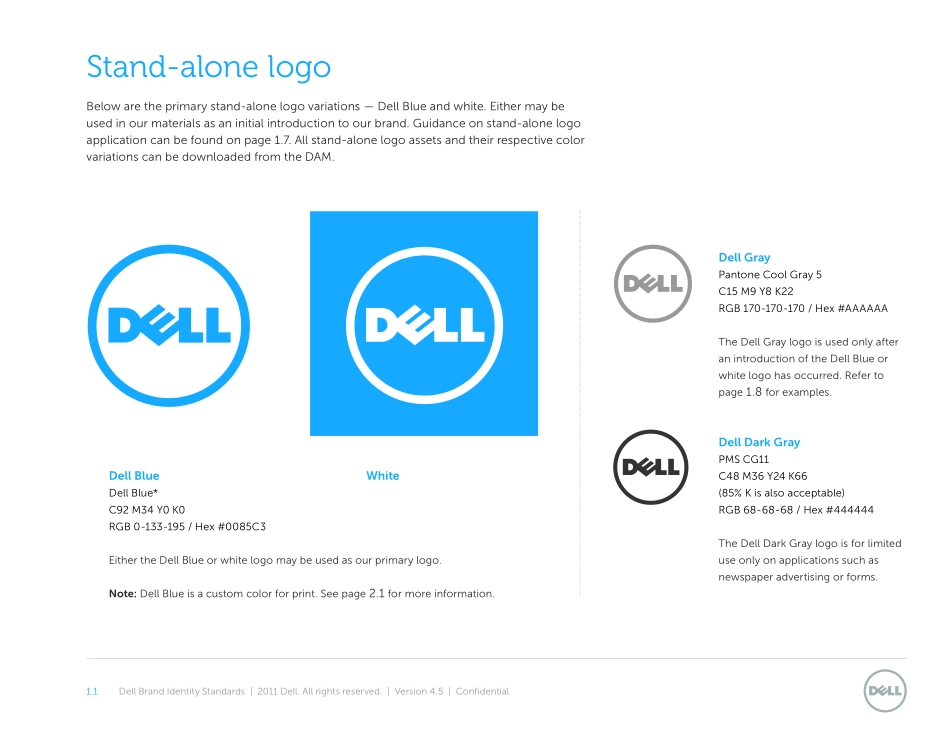 世界五百强戴尔VI品牌系统_第7页