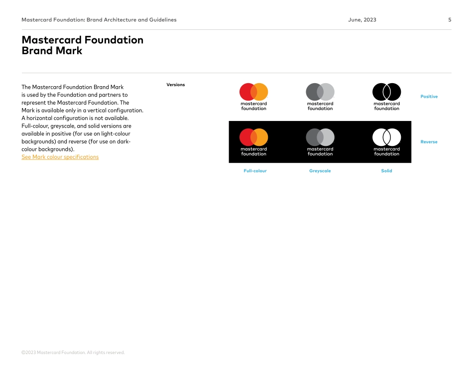 万事达Mastercard-Foundation-Brand-2023_第5页