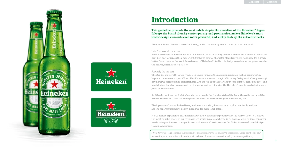 喜力_heineken_Brand_guidelines_第3页