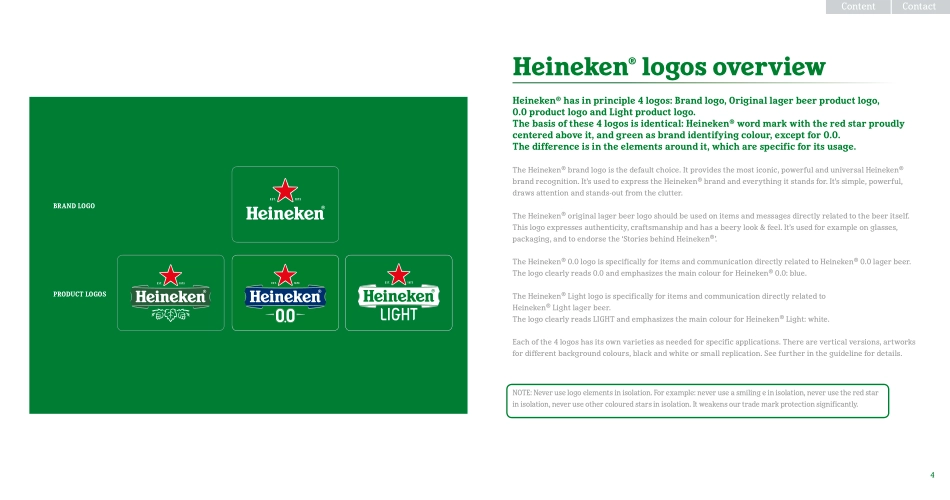 喜力_heineken_Brand_guidelines_第4页