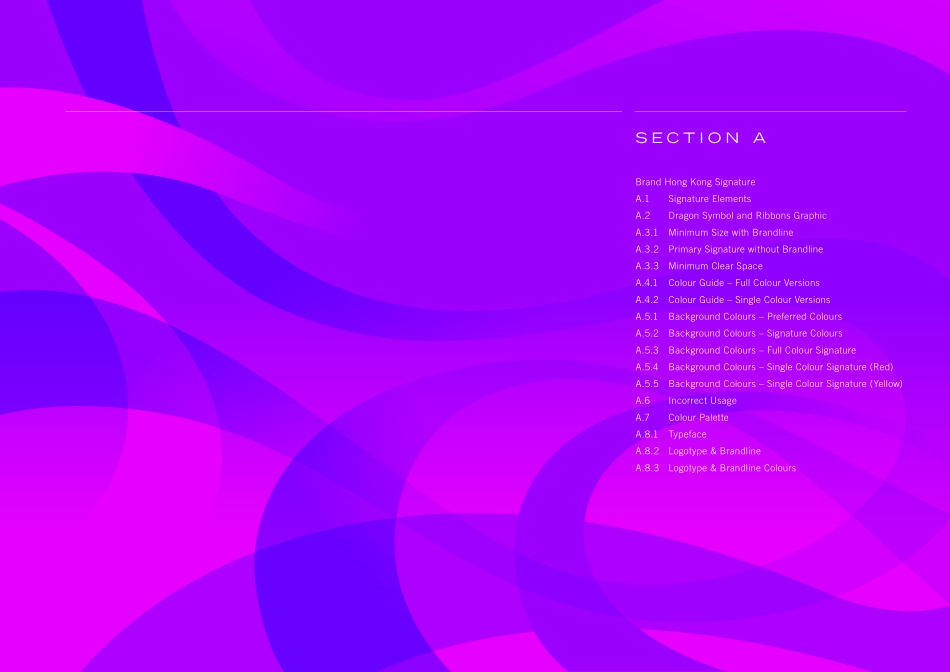 香港品牌城市形象设计VI手册HONG-KONG_2012_第2页