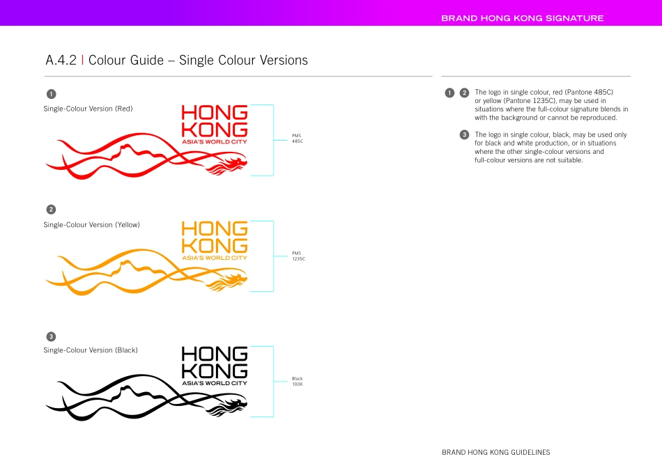 香港品牌城市形象设计VI手册HONG-KONG_2012_第9页