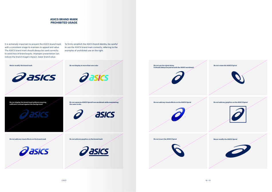 亚瑟士 ASICS品牌VI手册-2017_第10页