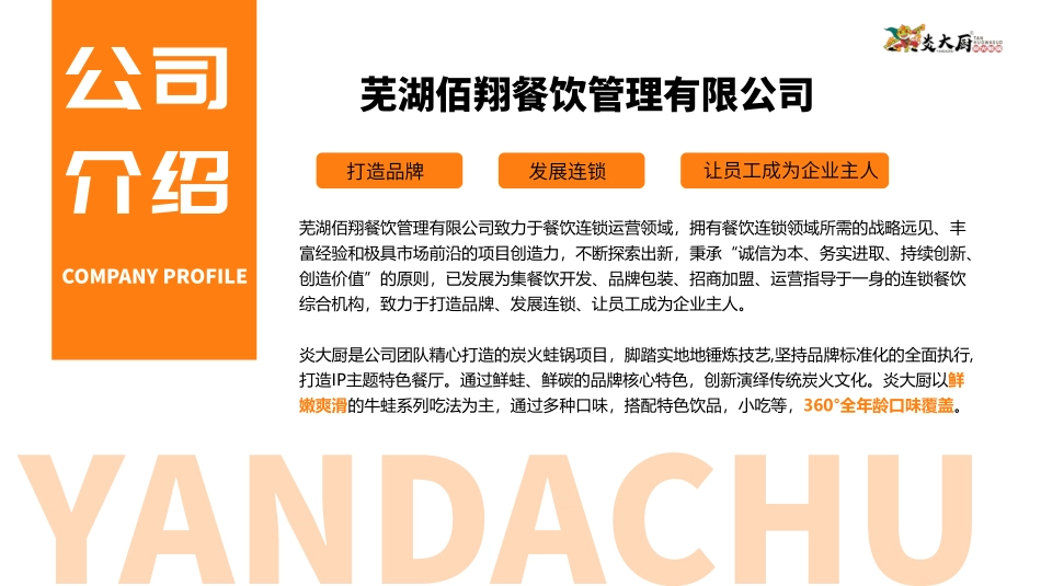 炎大厨品牌招商加盟品牌手册（50P）_第6页
