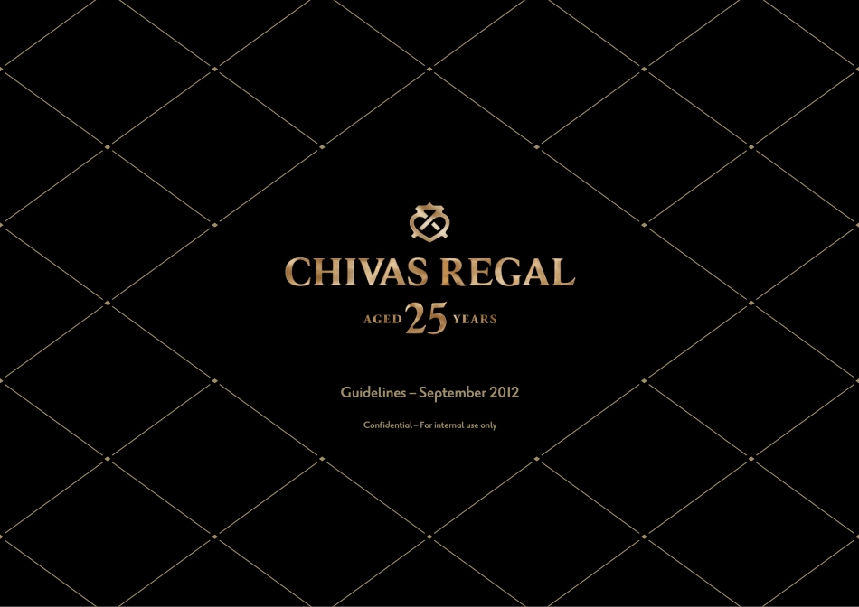 芝华士 Chivas 威士忌品牌VI手册 2012_第1页