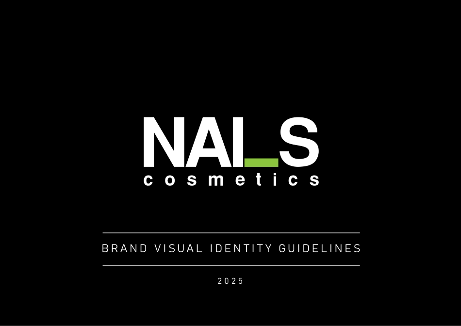 指甲化妆品 VISUAL IDENTITY GUIDELINES_2025_第1页