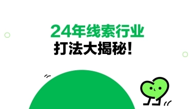 【课件】24年线索行业打法大揭秘！