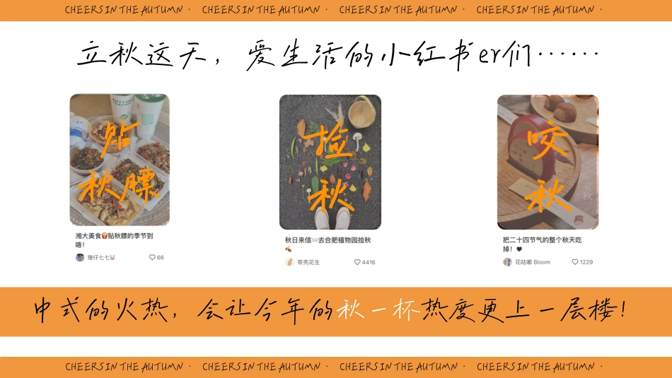 2024小红书【万物有时节】秋日街头碰杯计划_第6页
