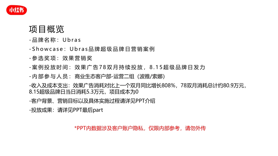 Ubras x Red小红书超级品牌日营销案例_第2页