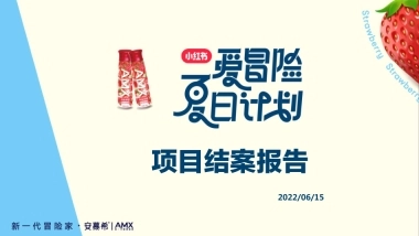 安慕希X小红书爱冒险夏日计划结案报告