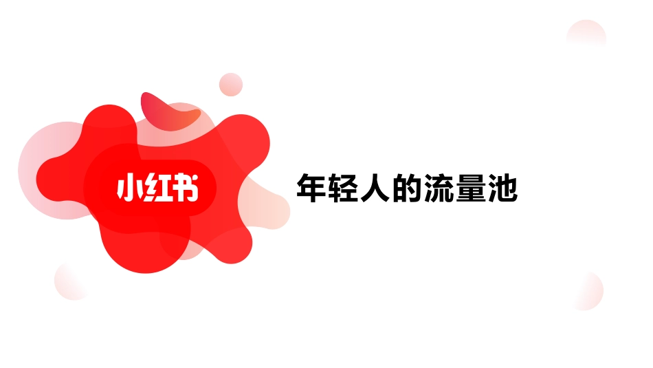 年轻人的流量池：小红书广告资源介绍+广告投放指南+广告优化方法_第1页