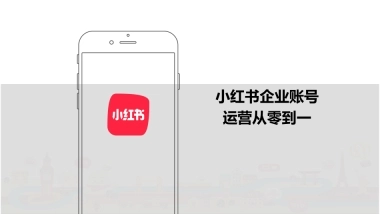 小红书：小红书企业账号运营从零到一