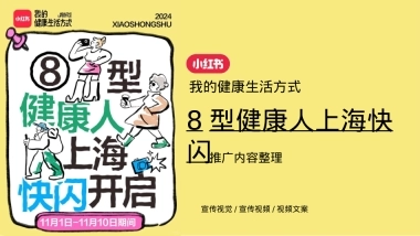 小红书「我的健康生活方式」-8型健康人快闪-内容整理