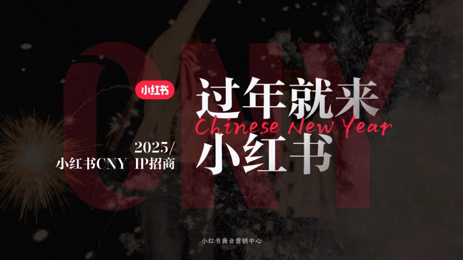 小红书合集-2025过年就来小红书招商参考 _第1页