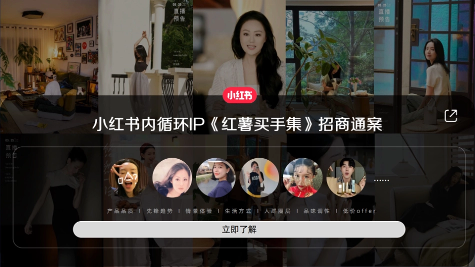 小红书内循环IP《红薯买手集》招商通案_第1页