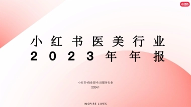 小红书医美行业2023年报