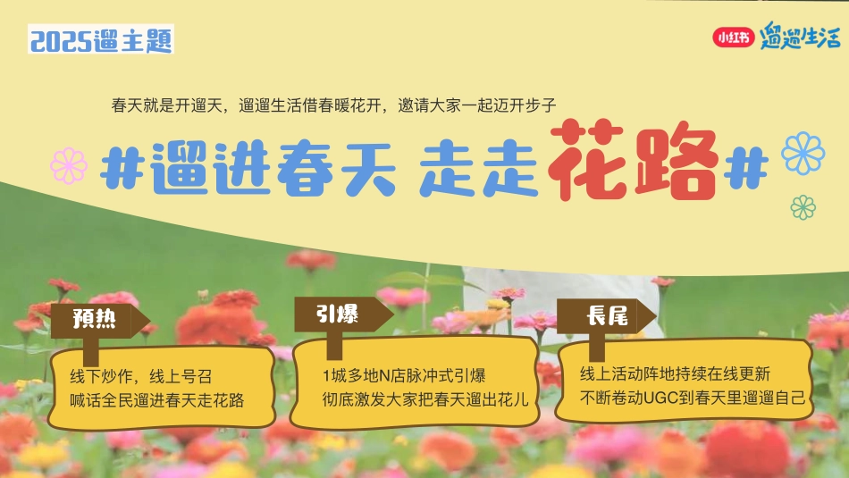 小红书遛遛生活5.0 ｜春天花花联欢会 招商通案_第8页