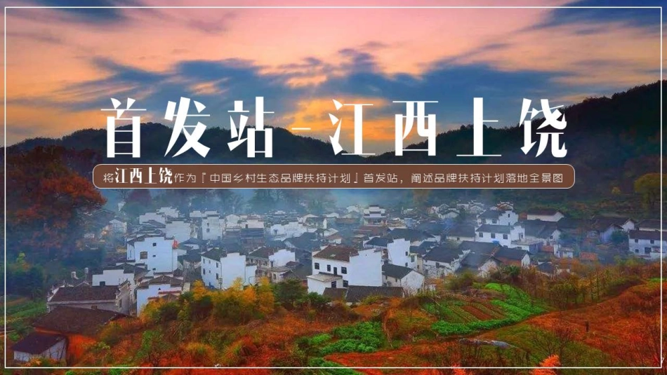 中国乡村生态品牌扶持计划 江西上饶项目框架_第7页