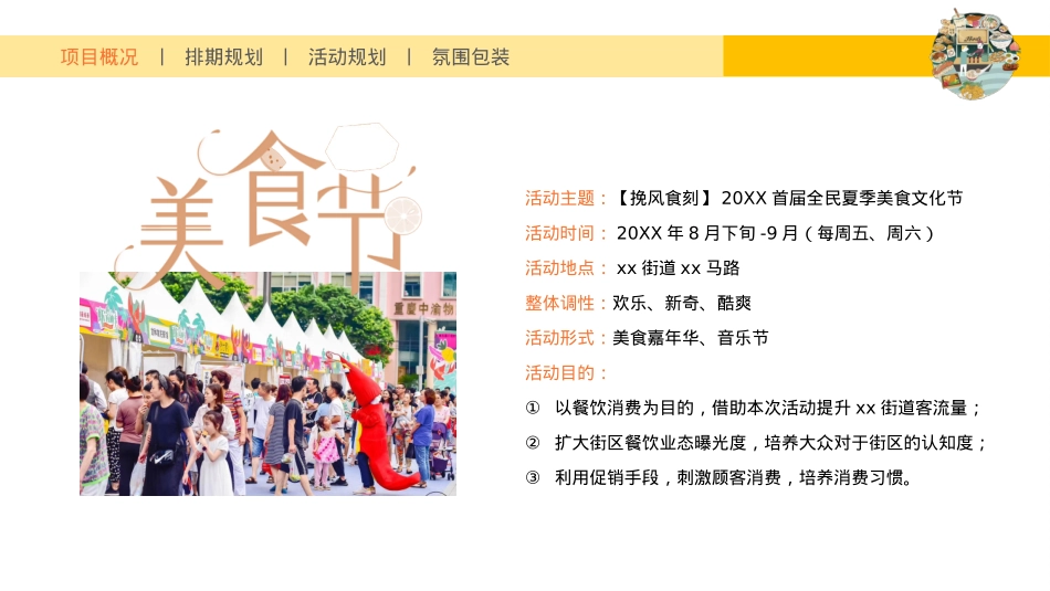 城市夜经济-挽风食刻全民消夏美食文化节活动策划招商案_第10页