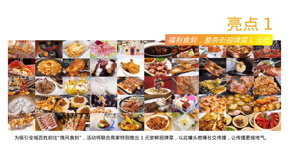 城市夜经济-挽风食刻全民消夏美食文化节活动策划招商案_第4页