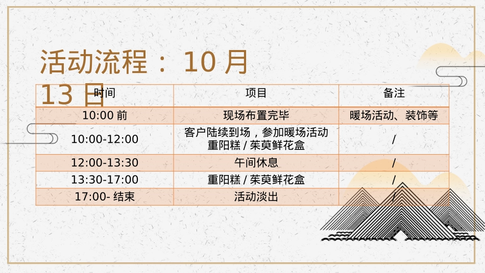 北京房地产品牌观唐云鼎九九重阳节主题暖场活动策划方案_第9页