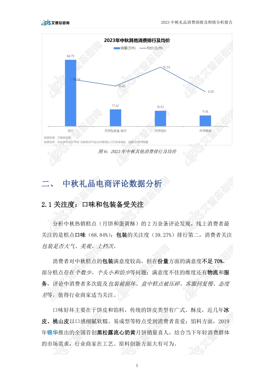 艾普思咨询:2023中秋礼品消费洞察及舆情分析报告_第8页