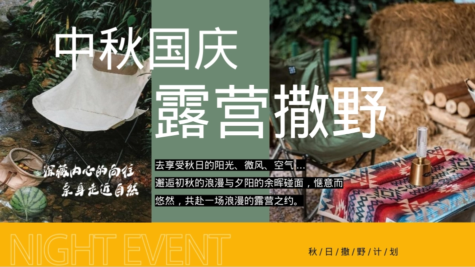 2024文旅项目中秋国庆露营之旅（浪漫趣野计划主题）活动策划方案-56P_第2页