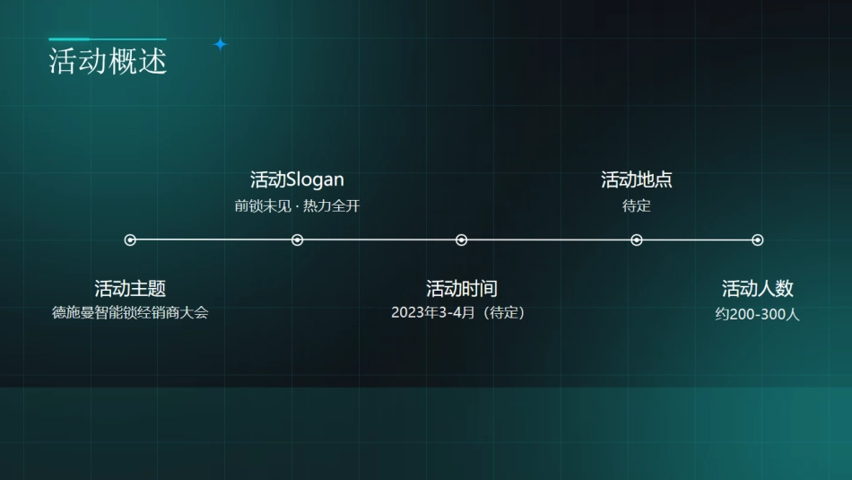德施曼智能锁经销商大会概念方案_第4页