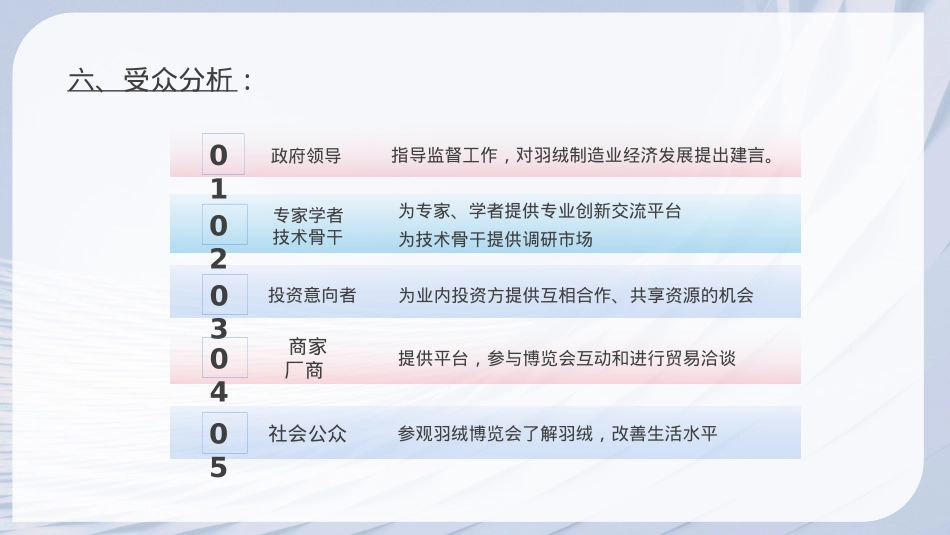 栉风沐羽 绒耀全球国际羽绒博览会展会活动策划全案_第9页